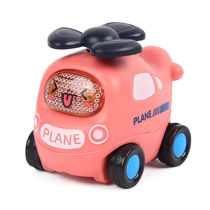 Children Cars Toys for 1-3 Years Boys Cartoon Inertial Train Ship Airplane Toy Kids Early Educational Toys for Toddler Xmas Gift