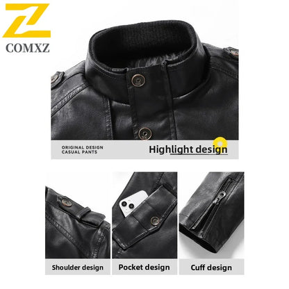 Men Medium and long Trench Coat  American Style Waterproof Windproof Long Jacket Business Casual Overcoat Spring Fall Outerwear