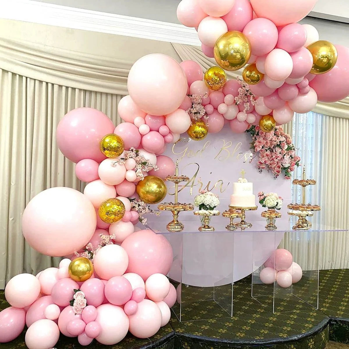 Balloon Garland Arch Kit Birthday Party Decoration Girl Birthday Foil Balloon  Baby Shower Decor Globos Wedding Party Supplies