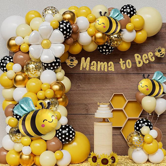 Bee Shaped Balloon - Yellow Inflatable Bee Balloon for Birthday Parties And Events