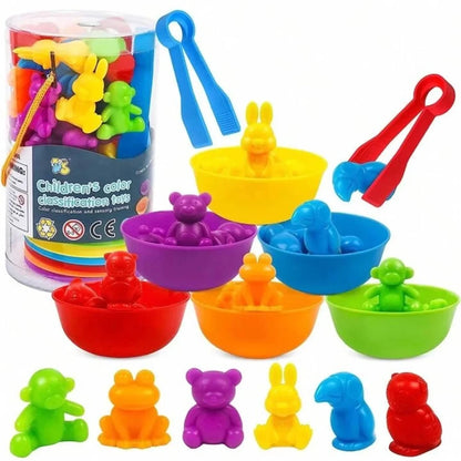 Children's Early Education Enlightenment Counting Toys Montreal Toys Teaching Aids Family Cognitive Classification Toys