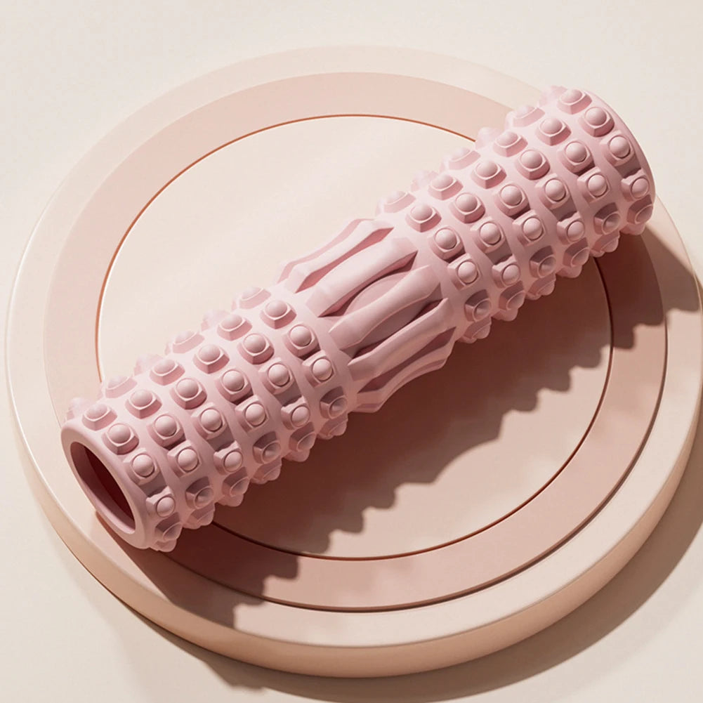 Yoga Column Gym Fitness Foam Roller Pilates Yoga Exercise Back Muscle Massage Roller Soft Yoga Block Muscle EVA Roller 30x8cm