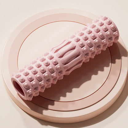 Yoga Column Gym Fitness Foam Roller Pilates Yoga Exercise Back Muscle Massage Roller Soft Yoga Block Muscle EVA Roller 30x8cm