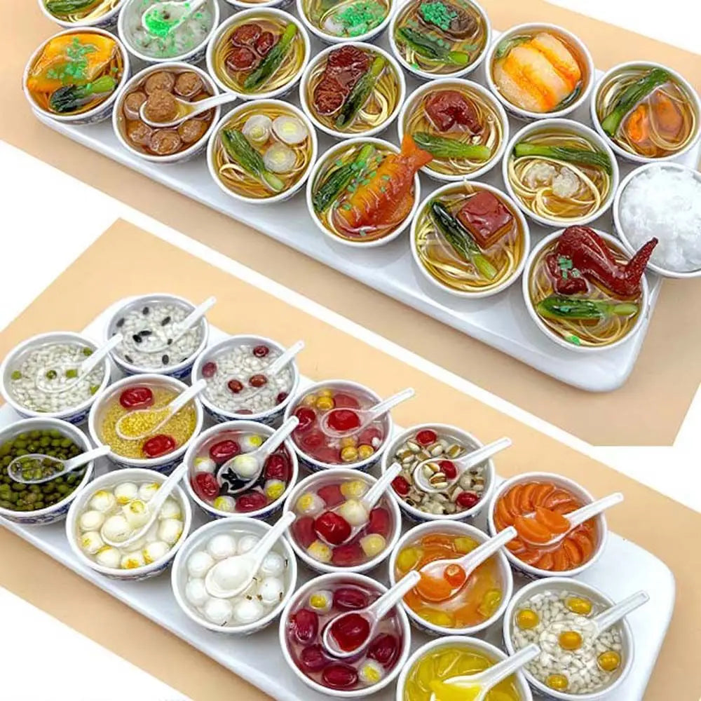 Pretend Play Toy Ornament Craft Children Crafts Kitchen Accessories Toy Doll House Food Kitchen Kids Toys Dollhouse MIniature