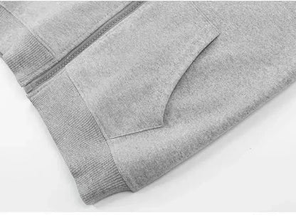 Children's Sportswear for 3 to 12 Years Old: Casual Sports Jackets,grey,red,red,black and White Zippered Hats,sports Sweatshirts