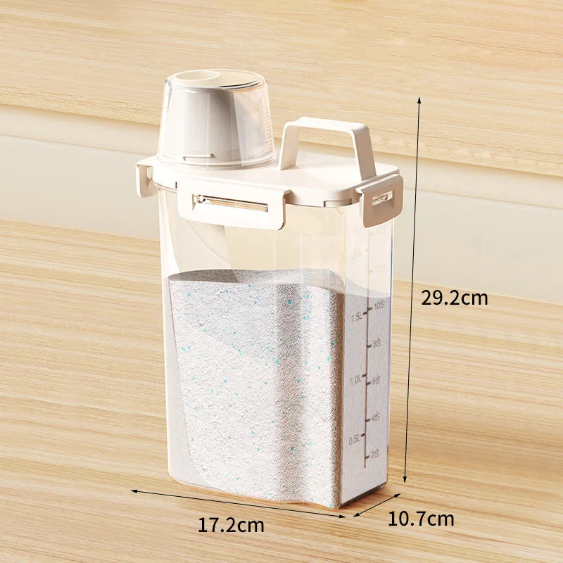 Kitchen Storage Box, Rice Bucket Storage Can, Five Grain And Miscellaneous Grain Storage Can, Sealed Can, Practical For Kitchen