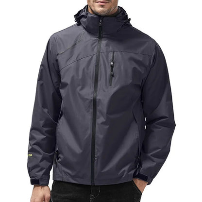Men Women Jacket Waterproof Outdoor Windbreaker Thin Hoodie Hiking Sport Couples Style Coat 7XL Windproof Coat Large Size Parkas
