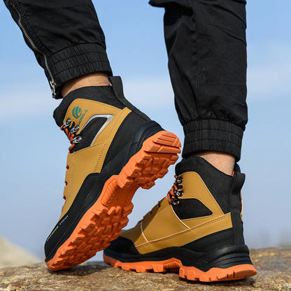 Indestructible Work Boots MEN'S AND WOMEN'S Style Waterproof Work Sports Shoes Steel Toe Boots Anti-puncture Protective Shoes