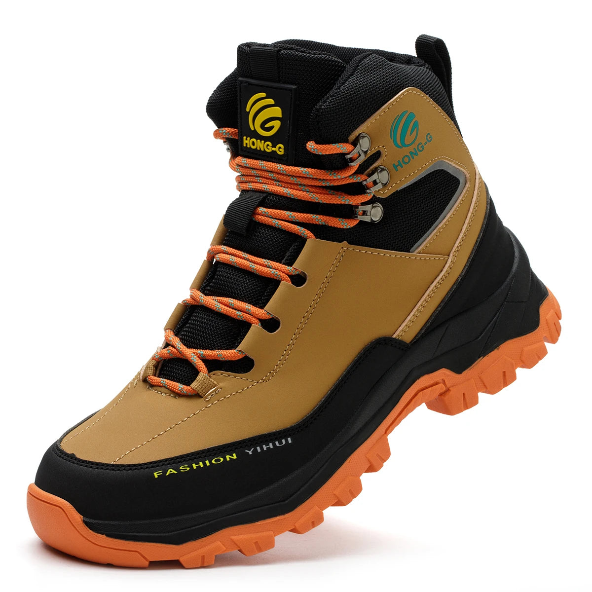 Indestructible Work Boots MEN'S AND WOMEN'S Style Waterproof Work Sports Shoes Steel Toe Boots Anti-puncture Protective Shoes