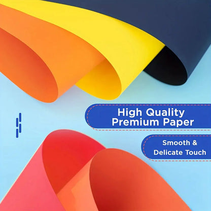 100 sheets of color A4 paper, DIY craft origami, for color printing paper, DIY arts and crafts paper cutting