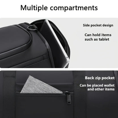 Large Capacity Travel Duffel Bag - Durable Oxford Cloth, Spacious & Stylish Overnight Sports Gym Bag with Multiple Compartments