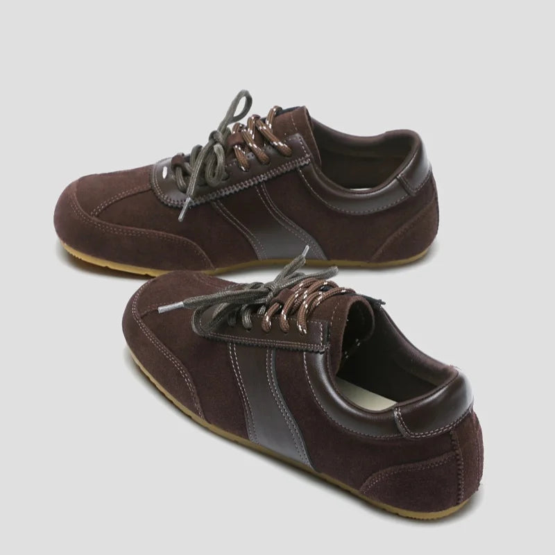 Tennis Lace-Up Hike Shoes Sneakers Cross-tied Comfort Casual Flats Shoes Woman High Quality Sport Shoes Female Sneakers