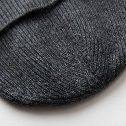 Winter New Hat for Men Knitted Korea Beanie Thick Hats Autumn Outdoor Warm Streetwear Cap Man 100% Cashmere Solid Color Soft Hat