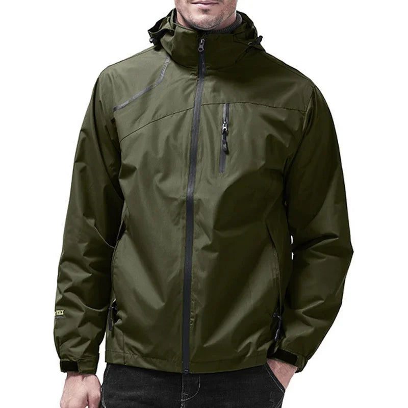 Men Women Jacket Waterproof Outdoor Windbreaker Thin Hoodie Hiking Sport Couples Style Coat 7XL Windproof Coat Large Size Parkas