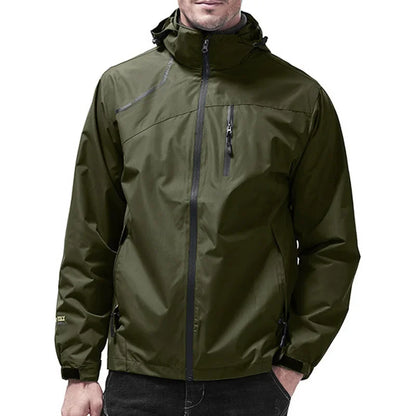 Men Women Jacket Waterproof Outdoor Windbreaker Thin Hoodie Hiking Sport Couples Style Coat 7XL Windproof Coat Large Size Parkas