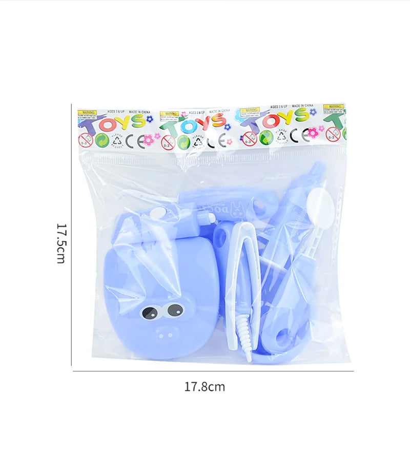 Children Dentist Pretend Play Toys Simulation Dentist Tools Hygienic Habits Cultivation Role Play Game Educational Toys For Kids