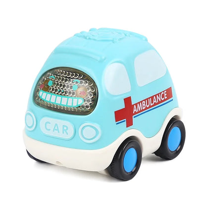 Children Cars Toys for 1-3 Years Boys Cartoon Inertial Train Ship Airplane Toy Kids Early Educational Toys for Toddler Xmas Gift