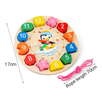 Montessori Wooden Toys for Children 3 4 5 6 7 8 Years Development Games Wood Puzzle for Kids Educational Boy Girl Gift TMZ