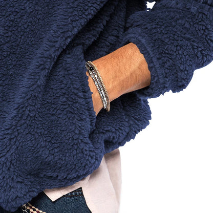 2024 American Style Heavy Coat Men's Winter Jacket Double-sided Fleece Warm Windbreaker Casual Sports Hooded Coat Bomber Jacket