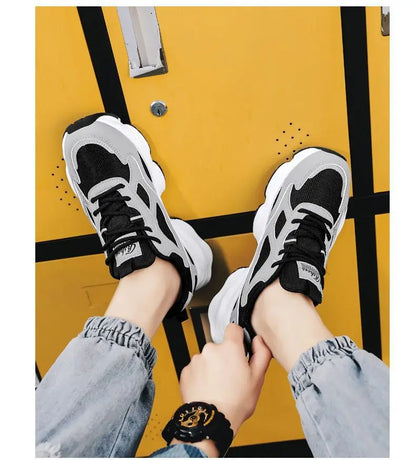 Fashionable men's sports shoes, high-quality men's casual shoes, soft-soled shock-absorbing running shoes