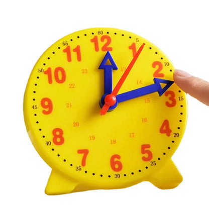 Children Interesting Clock Educational Toys Hour Minute Second Cognition Matching Puzzle Toys Kids Early Preschool Teaching Aids