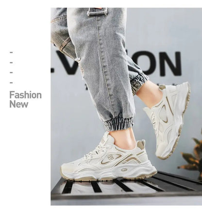 Fashionable men's sports shoes, high-quality men's casual shoes, soft-soled shock-absorbing running shoes