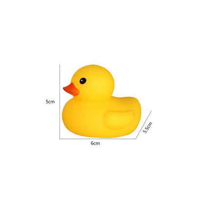 Baby Bath Toys Cute Duck Baby Gift Bathroom Rubber Large Yellow Duck Bathing Playing Water Kawaii Squeeze Float Ducks