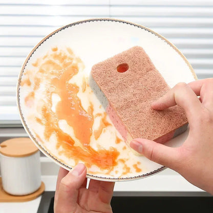 Cleaning Tools 5/10/20 Pieces Dishwashing Sponge Wood Pulp Cotton Color Magic Cleaning Sponge Pot Brush Kitchen Washing Tools