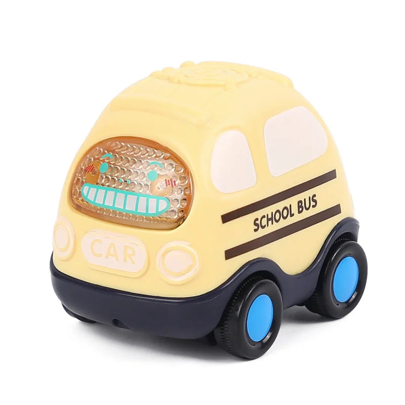 Children Cars Toys for 1-3 Years Boys Cartoon Inertial Train Ship Airplane Toy Kids Early Educational Toys for Toddler Xmas Gift