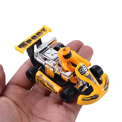 Children Gift for Boy Toy Vehicles Mini Gifts Car Model 4 Wheels Formula Car Pull Back Kart Toys Inertia Car Toy Racing Car Toy