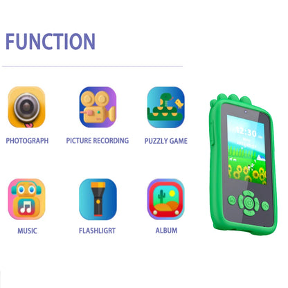 Children Phone Toys Camera Mp3 Music Player Puzzle Games Tooddler Educational Leaning Toys Kids for Girls Boys Birthday Gifts