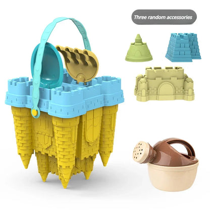 Sand Toys Castle Bucket Play Sand Set Toys Sand Scoop Children Summer Hobbies Water Fun Beach Toys for Kids Beach Acessories