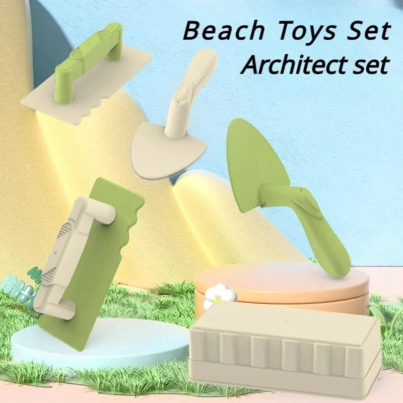 Sand Toys Castle Bucket Play Sand Set Toys Sand Scoop Children Summer Hobbies Water Fun Beach Toys for Kids Beach Acessories