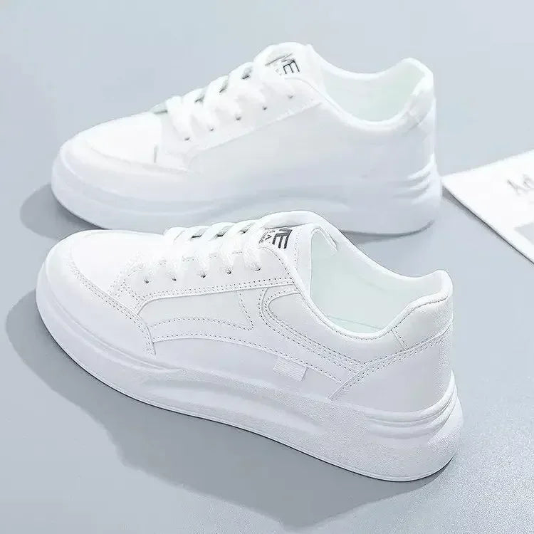 Fashion Women Shoes Summer Thick Sole White Sneaker Breathable Platform Tennis Women Running Shoes Female Casual Sneaker Zapatos