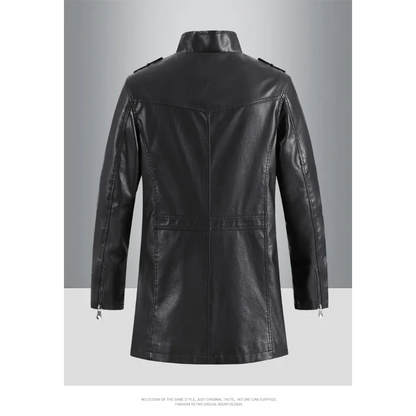 Men Medium and long Trench Coat  American Style Waterproof Windproof Long Jacket Business Casual Overcoat Spring Fall Outerwear