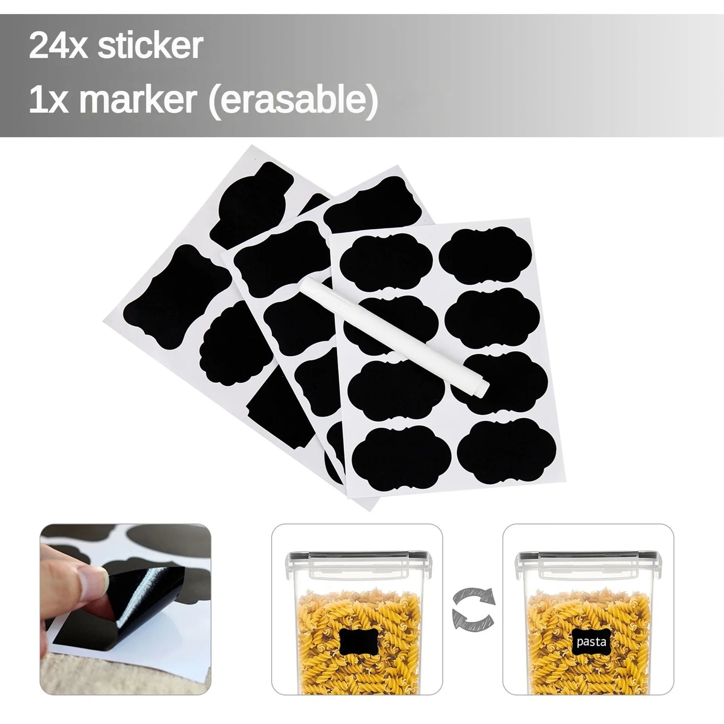 Kitchen Food Storage Tank Miscellaneous Grain Storage Box 2.5L/4L Set Transparent PP Sealed and Waterproof Storage Tank 4pc