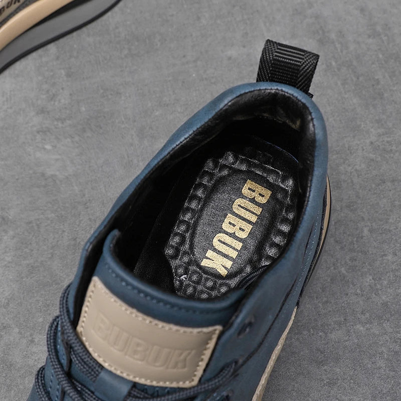 Men's Casual Sports Shoes Are Fashionable, Retro, Classic, and Handcrafted, Breathable and Warm for All Seasons, Suitable for Daily Wear, Outdoor Sports, Mountaineering, Hiking, Durable and Wear-Resistant, Not Easily Dirty, M