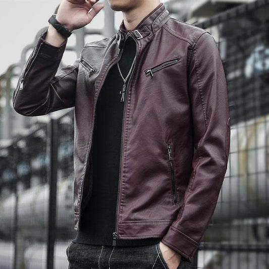 Men Medium and long Trench Coat  American Style Waterproof Windproof Long Jacket Business Casual Overcoat Spring Fall Outerwear