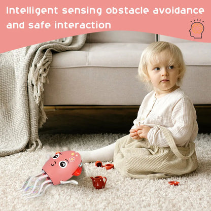 Interactive Moving Toys with Music & Light Electronic Light Up Music Toys Education Toddler Octopus Toy Children Development Toy