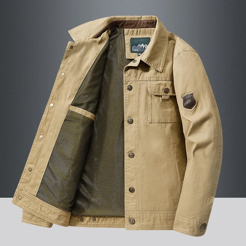 Coat Baseball Jacket Mens Wear Warm Windproof Jacket Male Jackets Simple British Style Mens Cargo New Fashion Bomber Jacket