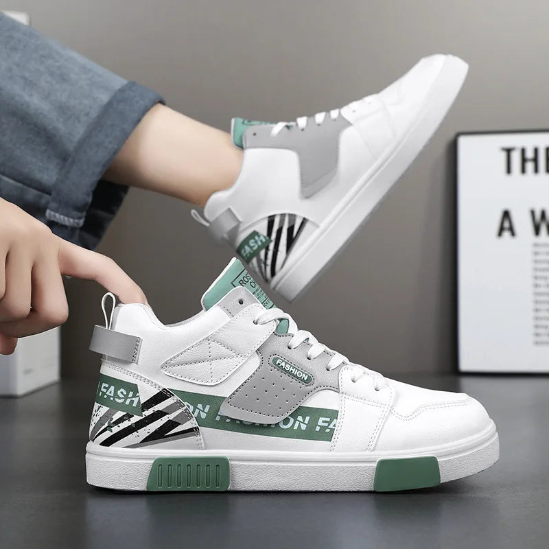 Men Casual Shoes Classic New Fashion Flat Breathable Sneakers Light Shoes Male Tennis Sneaker White Business Travel Footwear
