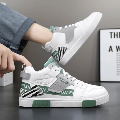 Men Casual Shoes Classic New Fashion Flat Breathable Sneakers Light Shoes Male Tennis Sneaker White Business Travel Footwear