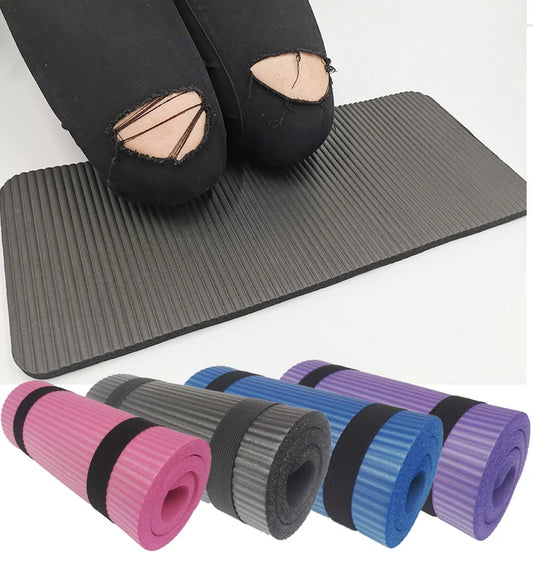 1.5cm Extra Thick Sport Knee Pad Non-slip Foam Yoga Pads Fitness Crossfit Pilate Mat Workout Sport Plank Cushion Gym Equipment