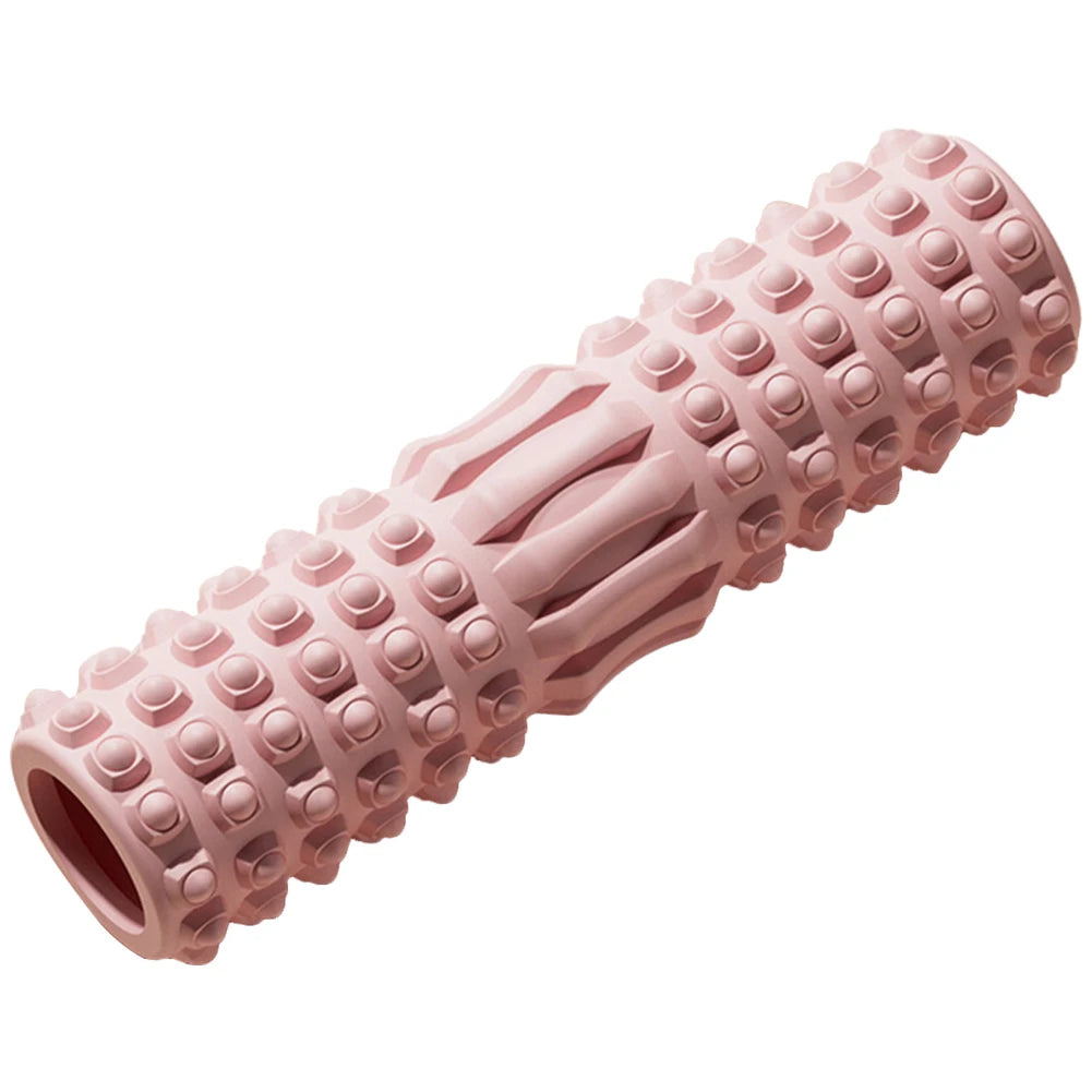 Yoga Column Gym Fitness Foam Roller Pilates Yoga Exercise Back Muscle Massage Roller Soft Yoga Block Muscle EVA Roller 30x8cm