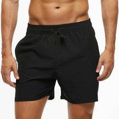 Escatch 2025 Mens Shorts Classic Quickly Dry Solid Sportswear Swim Trunks Beach Mesh Liner Surfing Traje De Baño Hombre Short