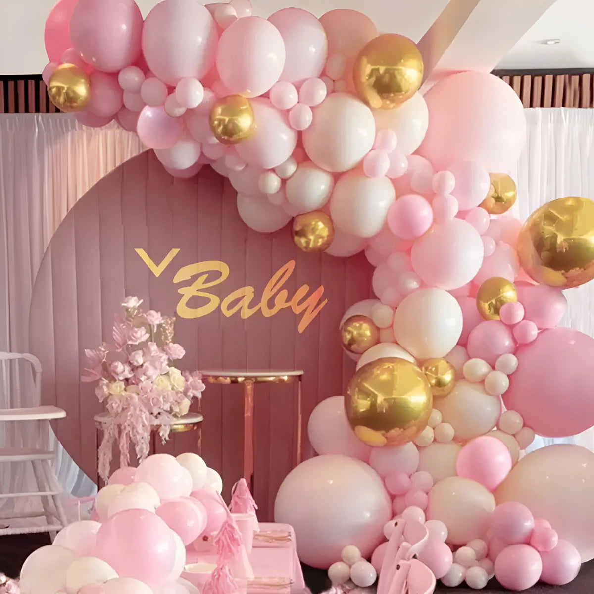 Balloon Garland Arch Kit Birthday Party Decoration Girl Birthday Foil Balloon  Baby Shower Decor Globos Wedding Party Supplies