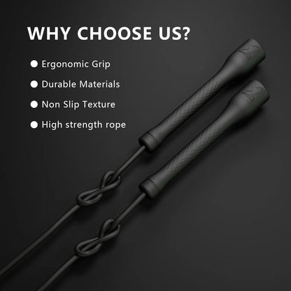 Professional Jump Rope for Kids Adult Fitness Crossfit Rapid Speed Skipping Rope Adjustable PVC Speed Rope Gym Fitness Equipment