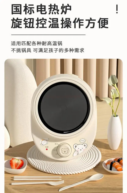Mini Kitchenette Children'S Educational Toys Boy And Girl Pretend Play Kitchenette Full Set Real Cooking  Chidren Birthday Gifts