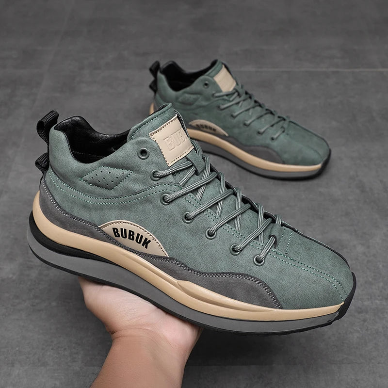 Men's Casual Sports Shoes Are Fashionable, Retro, Classic, and Handcrafted, Breathable and Warm for All Seasons, Suitable for Daily Wear, Outdoor Sports, Mountaineering, Hiking, Durable and Wear-Resistant, Not Easily Dirty, M