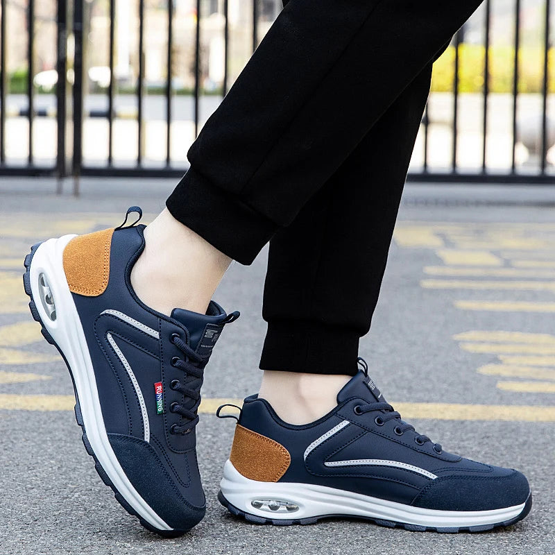 Men‘s casual comfort Outdoor Stylish Daily Wear Sneakers Men's Trendy Sports Shoes Lightweight Breathable Modern Non Slip Shoes